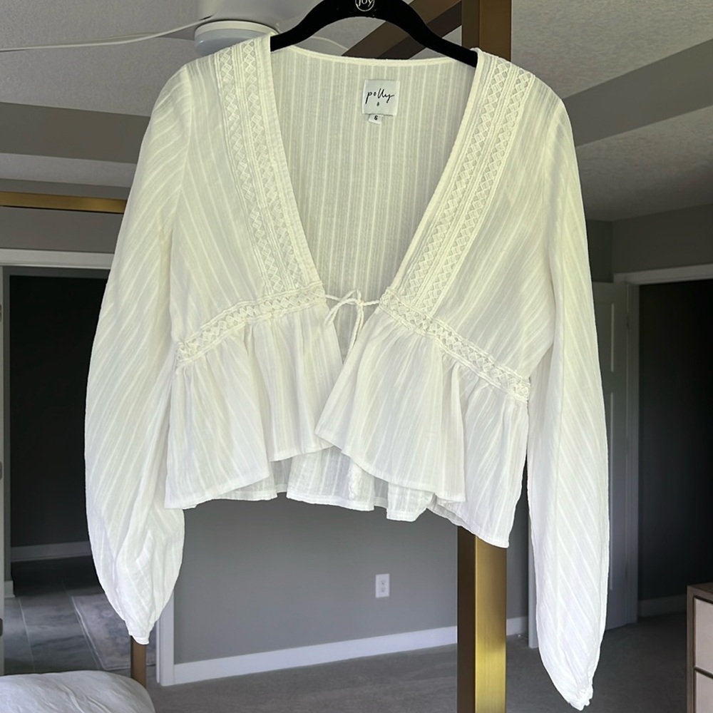 Princess Polly White Blouse